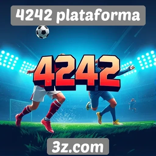Jogo em destaque na 4242 plataforma atrai jogadores